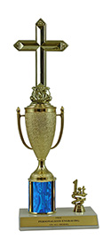12" Cross Cup Trim Trophy