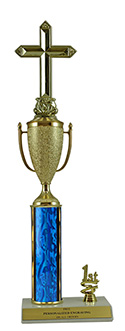 16" Cross Cup Trim Trophy