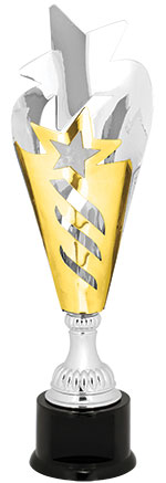 17 3/4" Star Metal Cup Trophy