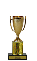 7" Cup Economy Trophy with Black Marble base