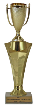 Cup Star Column Trophy