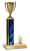11" Plastic Cup Trim Trophy