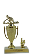 8" Curling Cup Trim Trophy