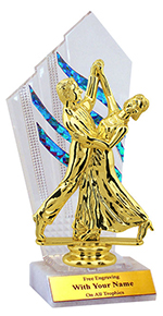 "Flames" Dancing Trophy