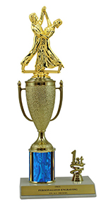 12" Dancing Cup Trim Trophy