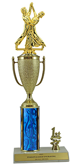 14" Dancing Cup Trim Trophy