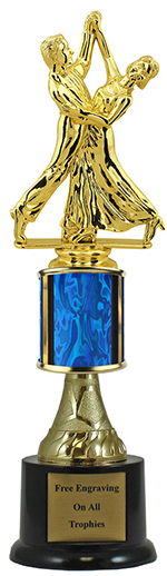 11" Dancing Pedestal Trophy