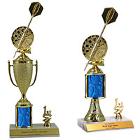 Darts Trim Trophies