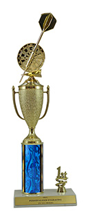 14" Darts Cup Trim Trophy