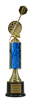 13" Darts Pedestal Trophy