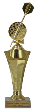 Darts Star Column Trophy