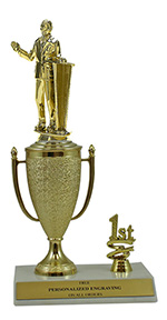 10" Debate Cup Trim Trophy