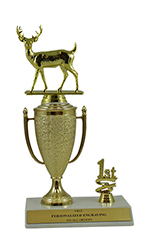 10" Buck Deer Cup Trim Trophy