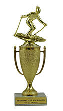 10" Downhill Skiing Cup Trophy