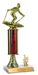 12" Excalibur Downhill Skiing Trim Trophy