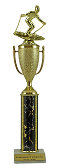 16" Downhill Skiing Cup Trophy