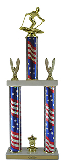 22" Downhill Skiing Trophy