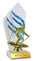"Flames" Downhill Skiing Trophy