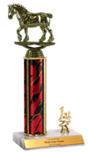 11" Draft Horse Trim Trophy