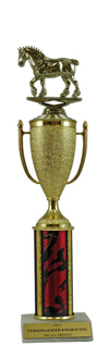 13" Draft Horse Cup Trophy