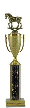 15" Draft Horse Cup Trophy