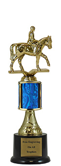 11" Equestrian Pedestal Trophy