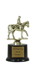 7" Pedestal Equestrian Trophy