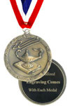 Economy Engraved Academic Medal
