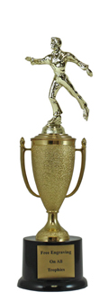 12" Figure Skating Cup Pedestal Trophy