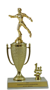 10" Figure Skating Cup Trim Trophy