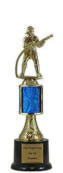 11" Fireman Pedestal Trophy