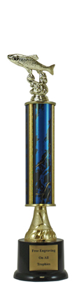 15" Trout Pedestal Trophy