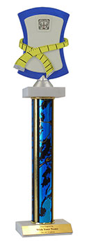 17" Weight Loss Double Marble Trophy