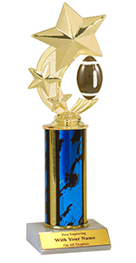 9" Football Spinner Trophy