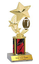 7" Football Spinner Trophy