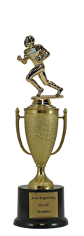12" Football Cup Pedestal Trophy