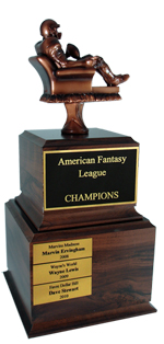 Perpetual Fantasy Football Player Trophy
