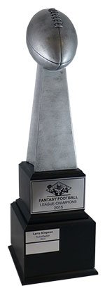 Perpetual Silver Football Trophy