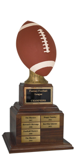 Perpetual Natural Football Trophy