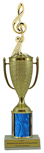 13" Music G-Clef Cup Trophy