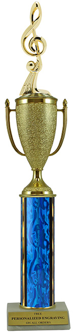 17" Music G-Clef Cup Trophy