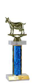 10" Goat Double Marble Trophy