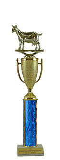 14" Goat Cup Trophy
