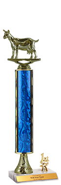 14" Excalibur Goat Trim Trophy