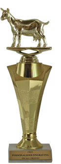Goat Star Column Trophy