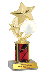 7" Golf Ball Spinner Trophy