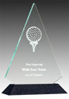 Golf Acrylic Triangle
