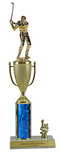 14" Golf Cup Trim Trophy