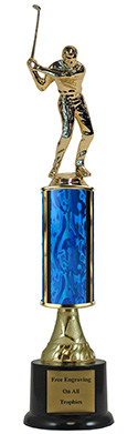 13" Golf Pedestal Trophy