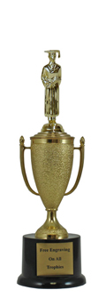 12" Graduate Cup Pedestal Trophy